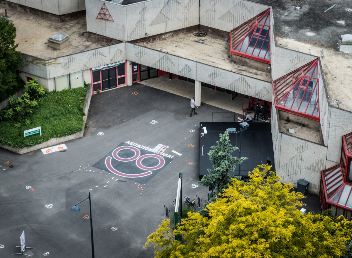 entrée du Triangle © Patrcik Lombaert